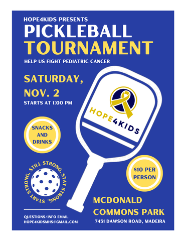 Hope4Kids Pickleball Tournament