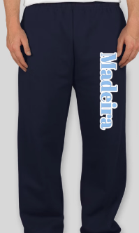 Navy Madeira Sweatpants