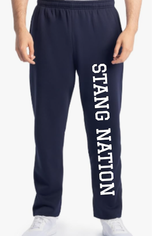 Navy Blue Stang Nation Sweatpants