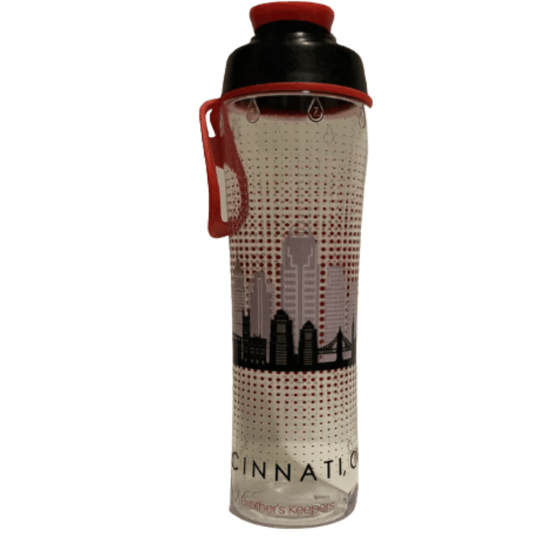 24oz Reusable Cincinnati Water Bottle